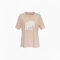 New Graphic Tee – Blush Elephant – Size L
