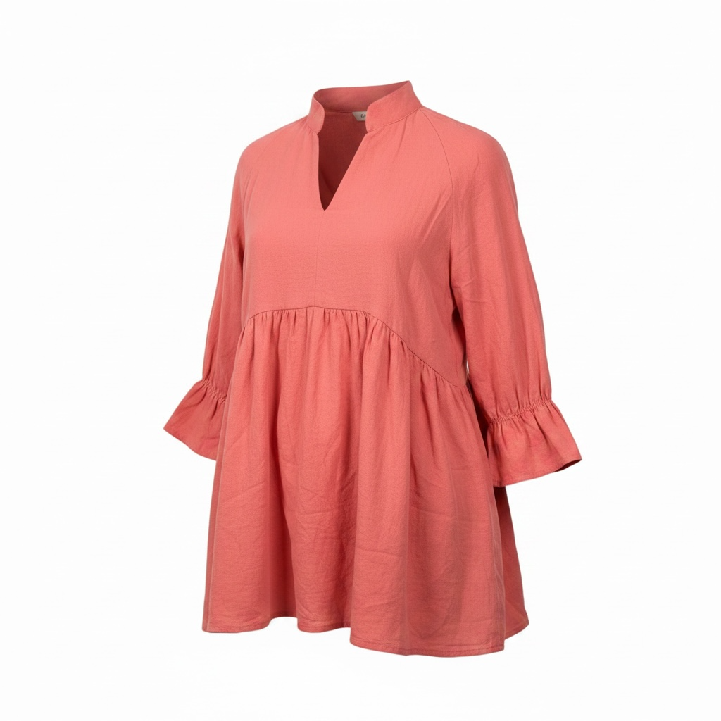 New Flowy Top – Coral – Size L