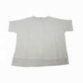 New Textured Cotton Top – Cream – Size 1X