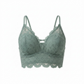 New Lace Bralette – Sage Green – Size 2X