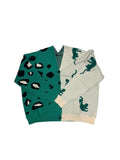 New Statement Cardigan – Green Mix – Size XL