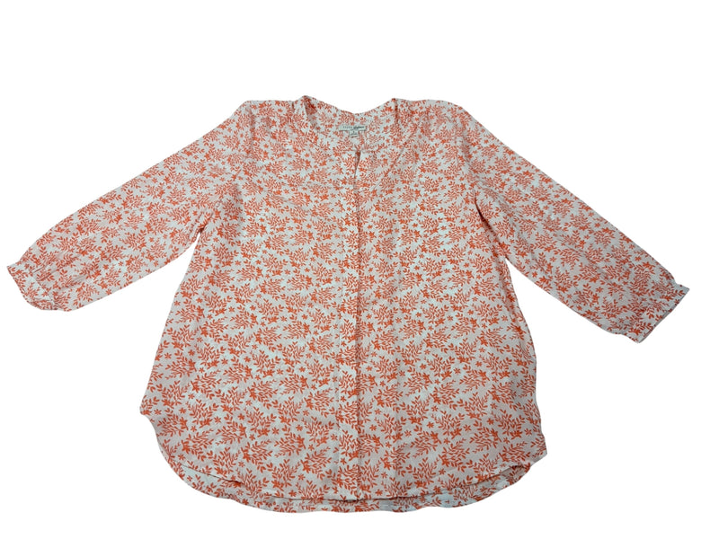 New With Tags Floral Blouse - Peach - Size S