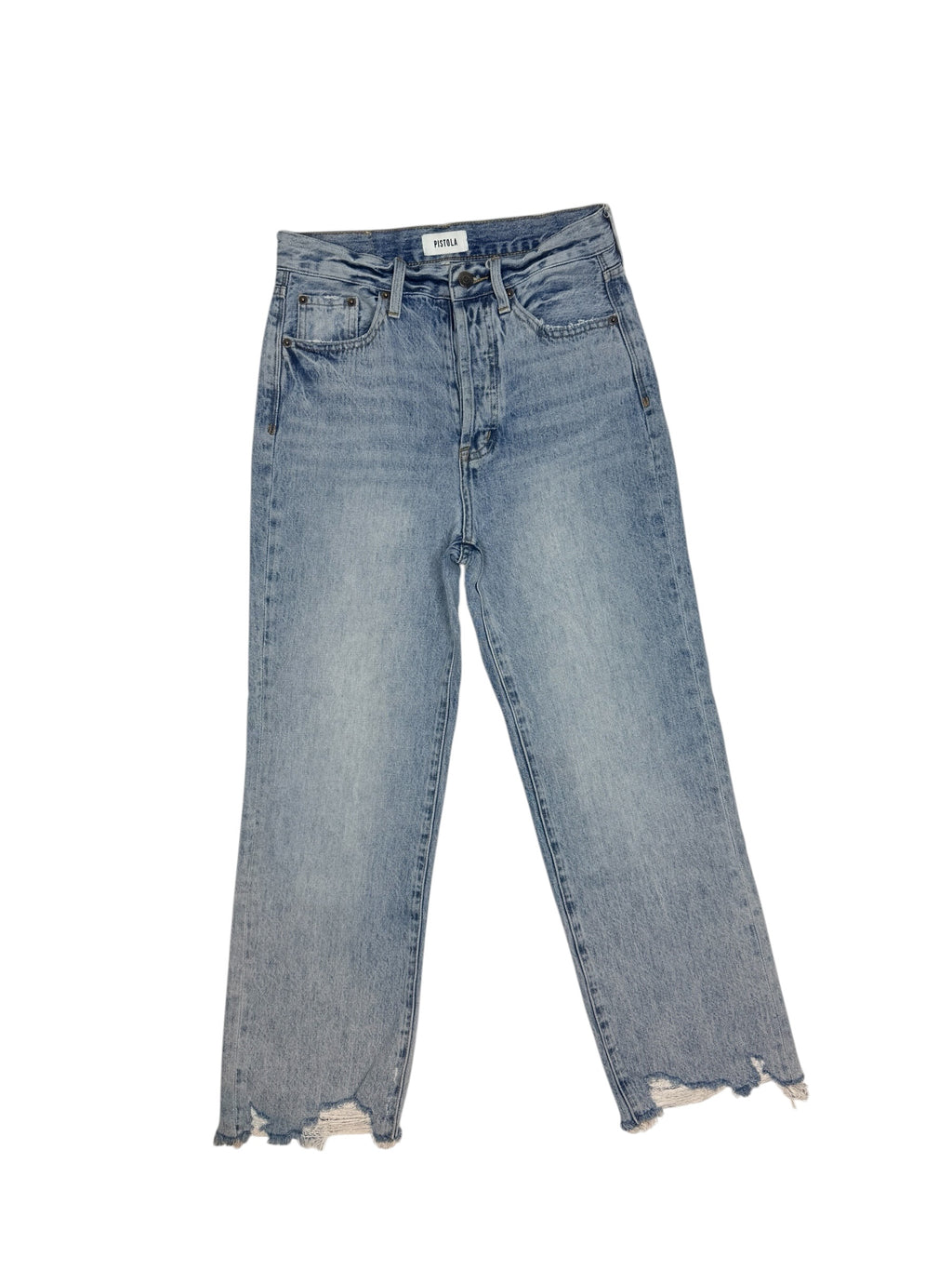 Revived Pistola Straight Leg Jeans – Light Wash – Size 26